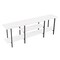Manhattan Comfort Celine Side Table Console in White 25570-WH - alternate 4